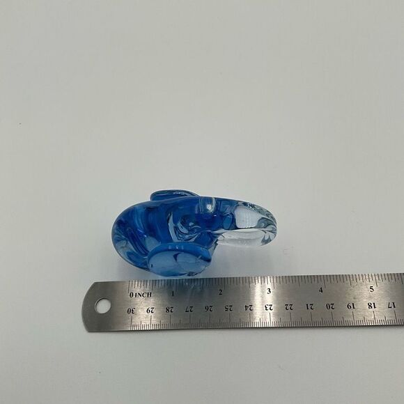 VINTAGE Handblown Glass Elephant - Picture 3 of 4